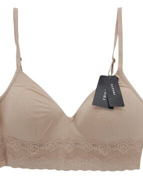 NWT NATORI Bliss Perfection Contour Soft Cup Bra Cafe 723154 Size 34C